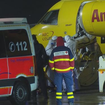 Vier Corona-Patienten aus Bayern in Hamburg eingetroffen