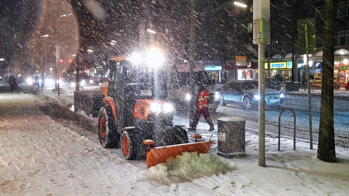 Hamburger Stadtreinigung räumt im Winter mehr Radwege