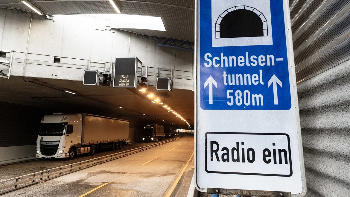 A7 in Hamburg nach Wochenendsperrung wieder frei