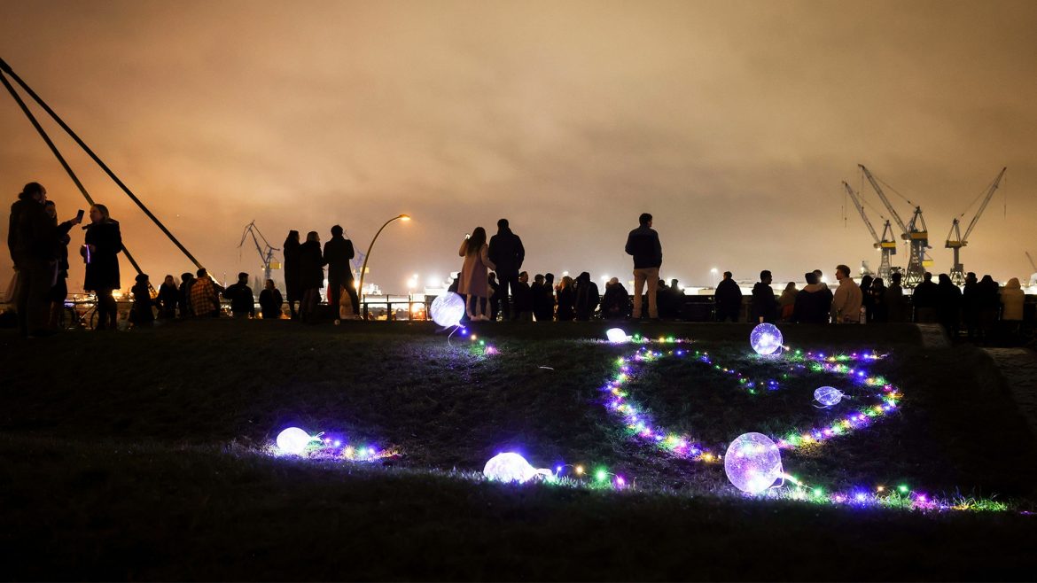 Ruhige Silvesternacht in Hamburg mit Stromausfall in Borgfelde